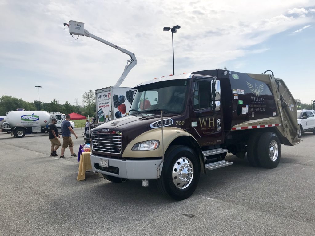 hauling truck