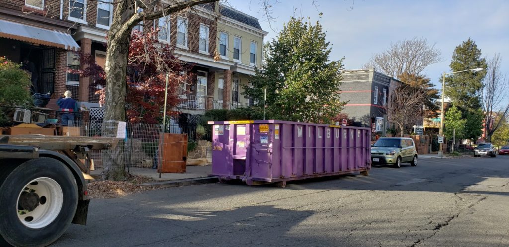 dumpster rentals washington dc